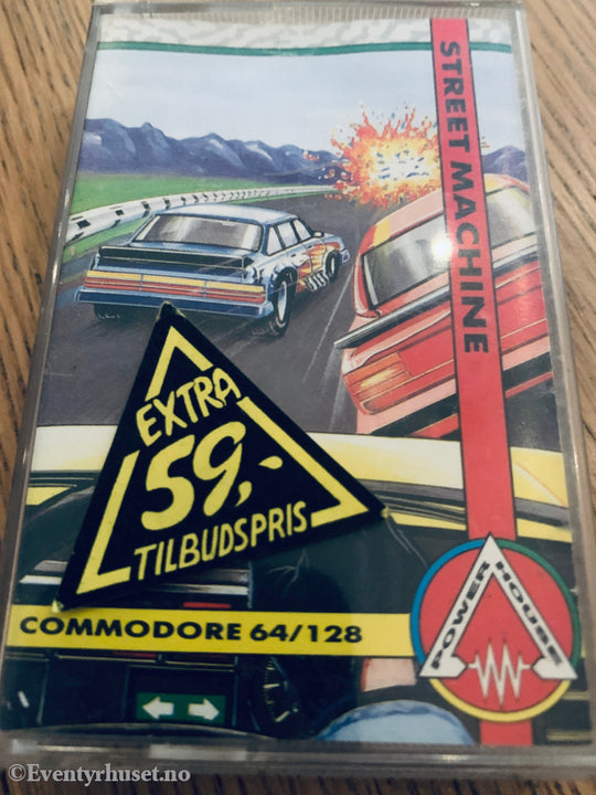 Street Machine (1988). Commodore 64 (C64) spill solgt i Norge!