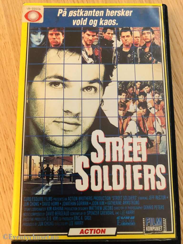 Street Soldiers. 1989. Vhs Big Box.