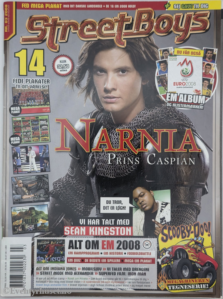 StreetBoys Narnia Prins Caspian. Aktivitetshefte.