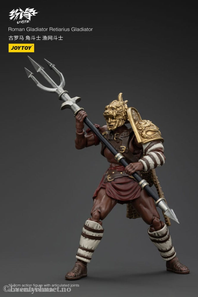 Strife Action Figure 1/18 Roman Gladiator Retiarius Gladiator 11 cm Toys