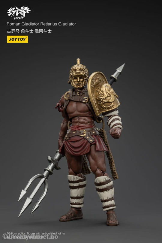Strife Action Figure 1/18 Roman Gladiator Retiarius Gladiator 11 cm Toys