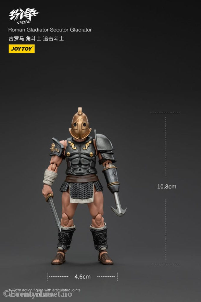 Strife Action Figure 1/18 Roman Gladiator Secutor Gladiator 11 cm Toys