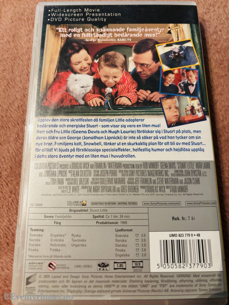 Stuart Little. Playstation PSP UMD.