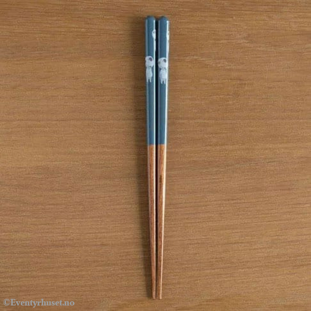 Studio Ghibli lacquered Chopsticks sketches Princess Mononoke Kodama dark blue 21 cm Home & Gifts