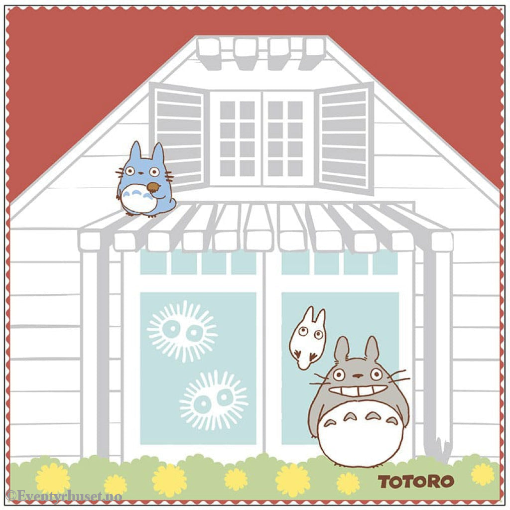 Studio Ghibli mini towel My neighbor Totoro Satsuki & Mei’s Haus 25 x 25 cm Home & Gifts