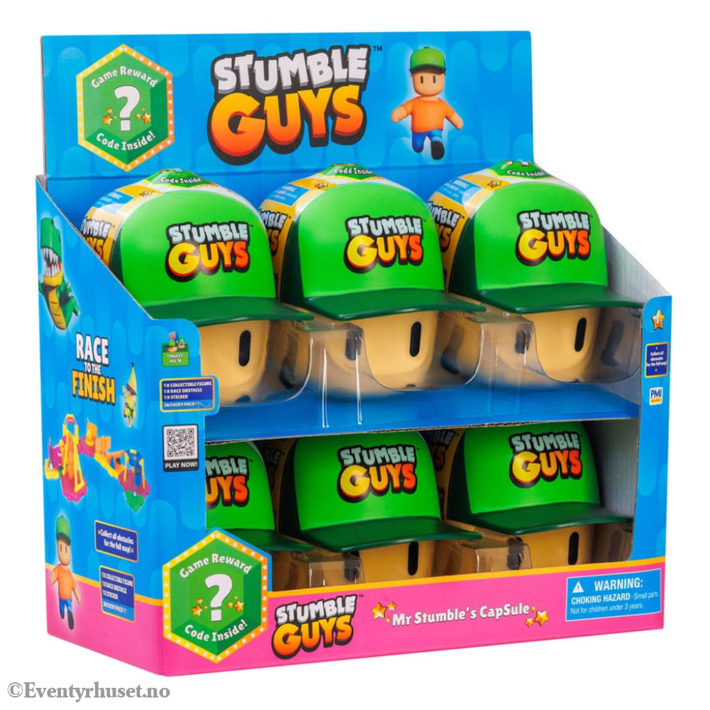 Stumble Guys Blind Cap Figures Mr. Stumble Cap Display (6) Toys