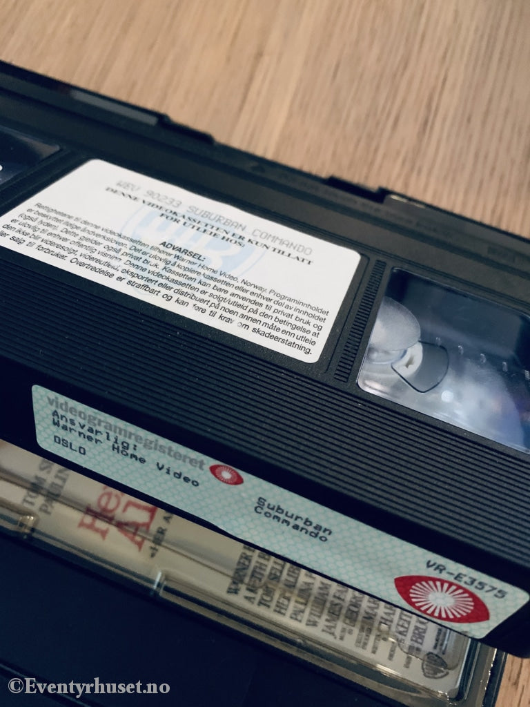 Suburban Commando Med Hulk Hogan. 1991. Vhs Big Box.