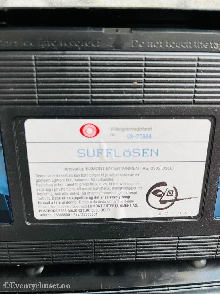 Suffløsen. 1998. Vhs. Vhs