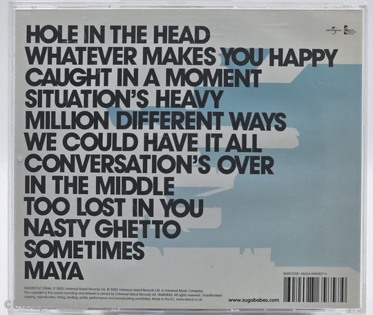 Sugababes. 2003. Three. CD.