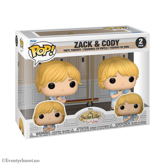 Suite Life of Zack & Cody POP! Television Vinyl Figures 2-Pack Zack & Cody 9 cm Collectibles