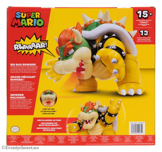 Super Mario Action Figure Big Bad Bowser 30 cm Toys