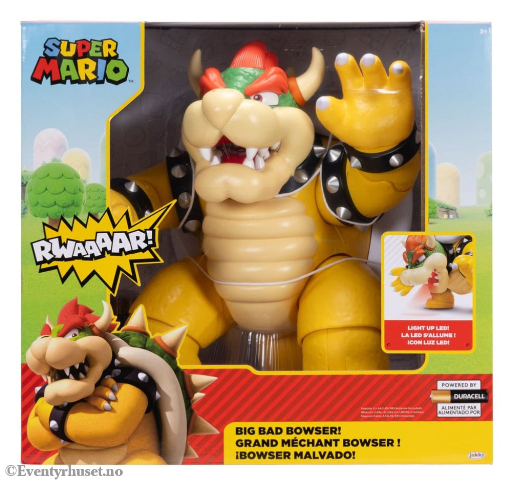 Super Mario Action Figure Big Bad Bowser 30 cm Toys