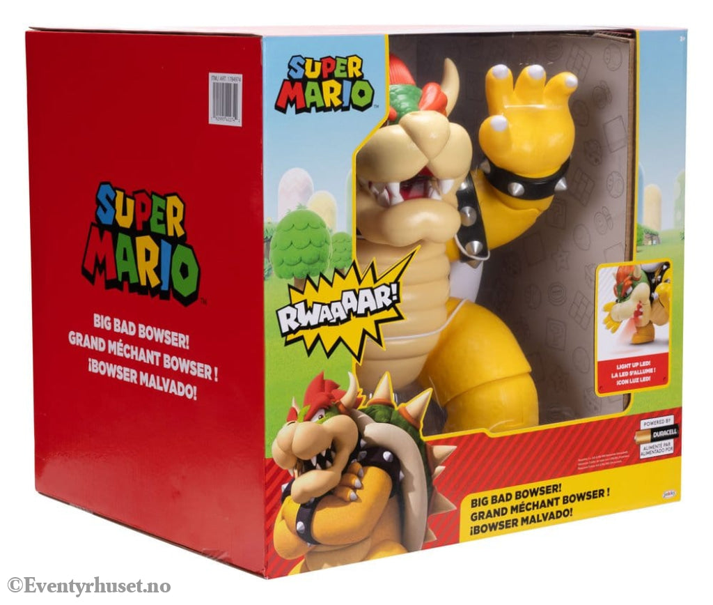 Super Mario Action Figure Big Bad Bowser 30 cm Toys