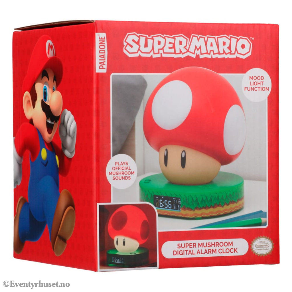 Super Mario Alarm Clock Super Mushroom Home & Gifts