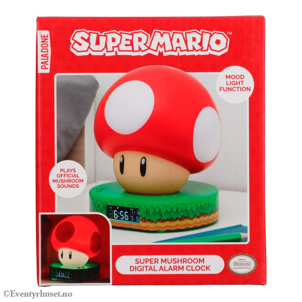 Super Mario Alarm Clock Super Mushroom Home & Gifts