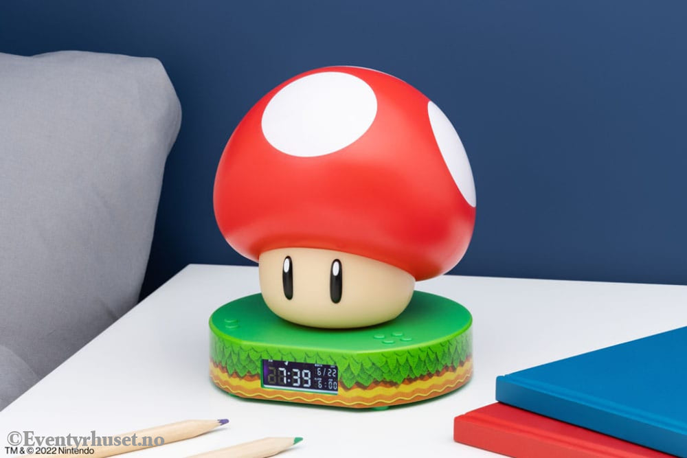 Super Mario Alarm Clock Super Mushroom Home & Gifts