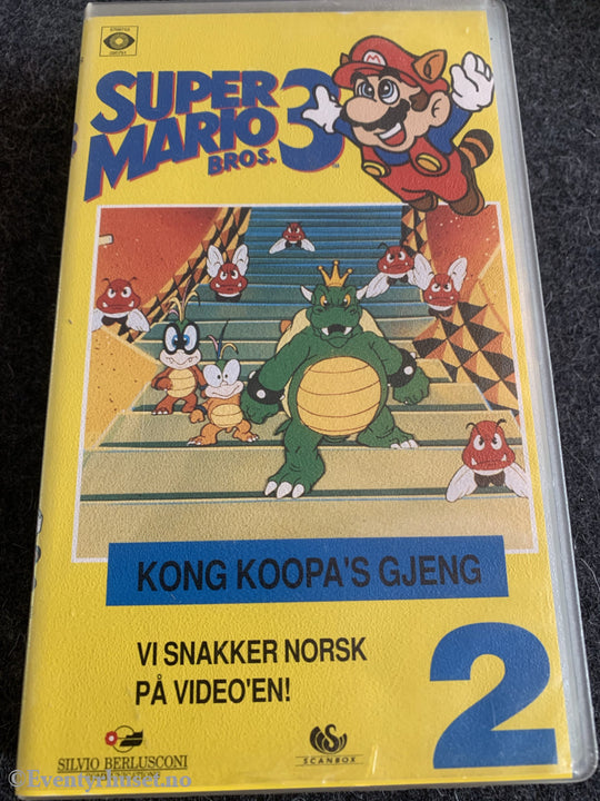 Super Mario Bros 2. Del Kong Koopas Gjeng. Vhs. Vhs