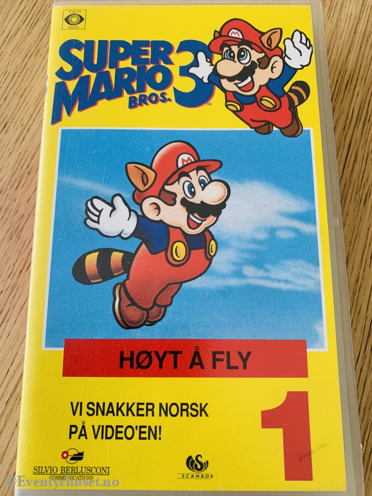 Super Mario Bros 3. Del 1. Høyt Å Fly. Vhs. Vhs