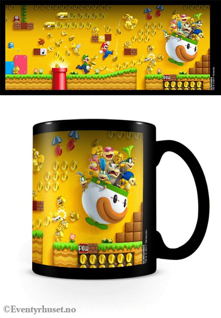 Super Mario Bros. Heat Changing Mug Gold Coin Rush Home & Gifts
