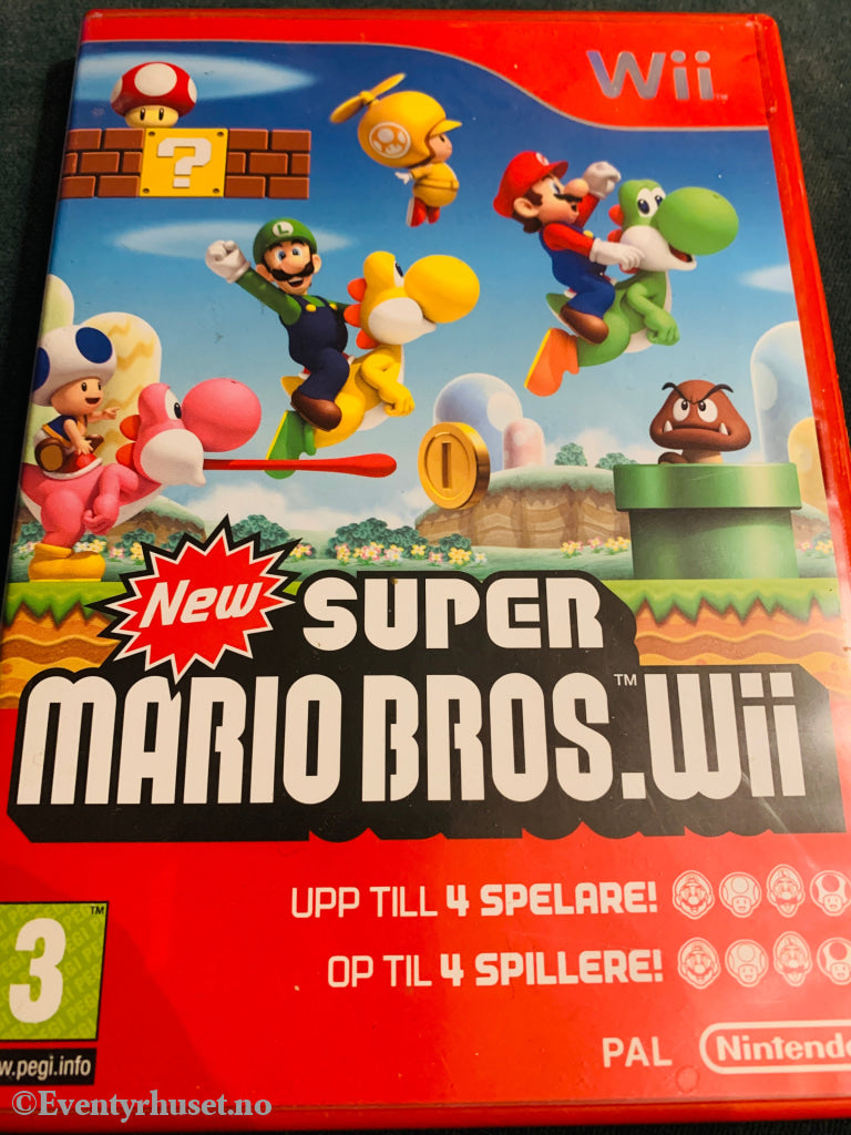 Super Mario Bros. Nintendo Wii.