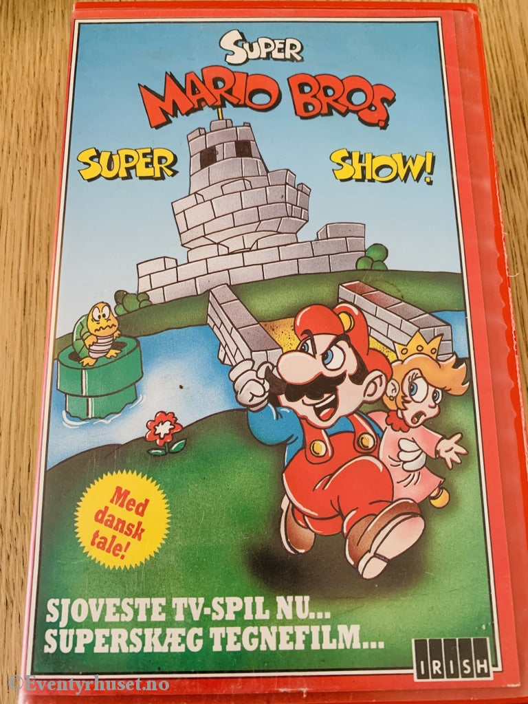Super Mario Bros Show! 1989. Dansk Tale. Vhs Big Box.
