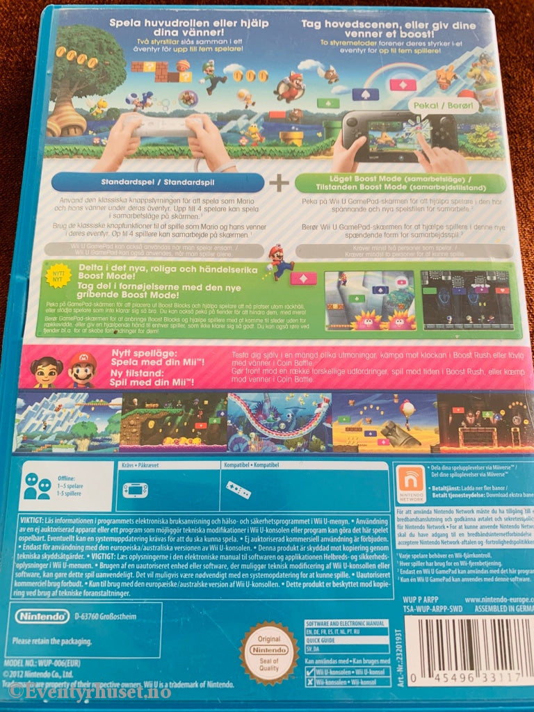 Super Mario Bros U. Wii U
