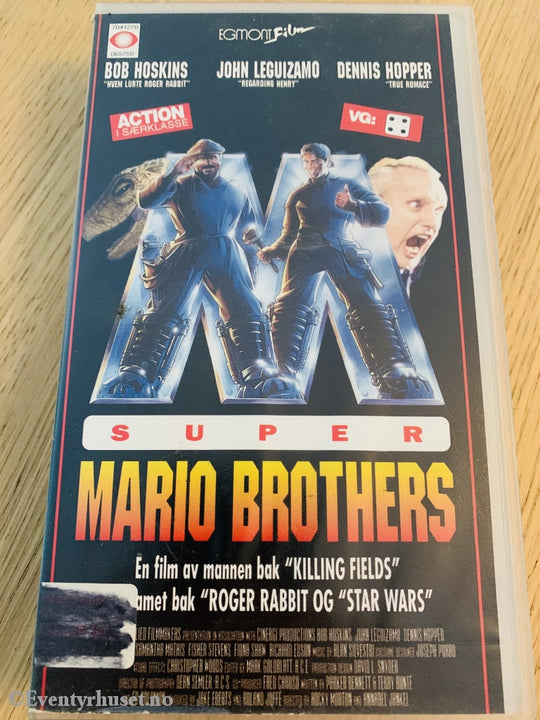 Super Mario Brothers. 1993. Vhs. Vhs