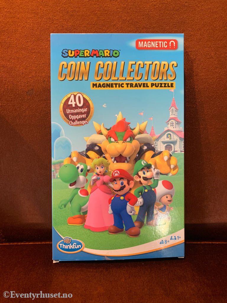 Super Mario Coin Collectors – magnetisk reisespill.