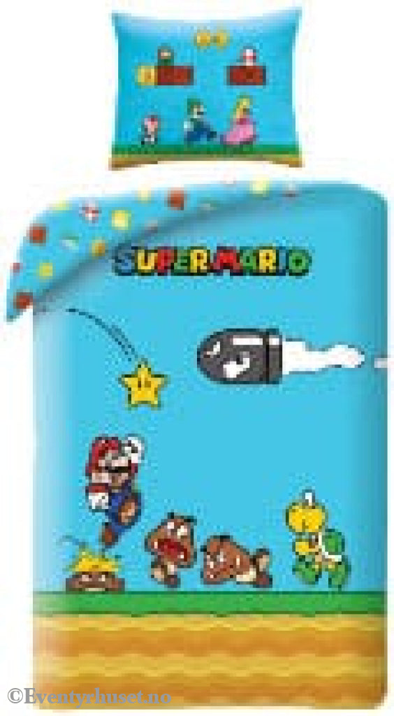 Super Mario Duvet Set Ver. 3 140 x 200 cm / 70 x 90 cm Manga & Anime