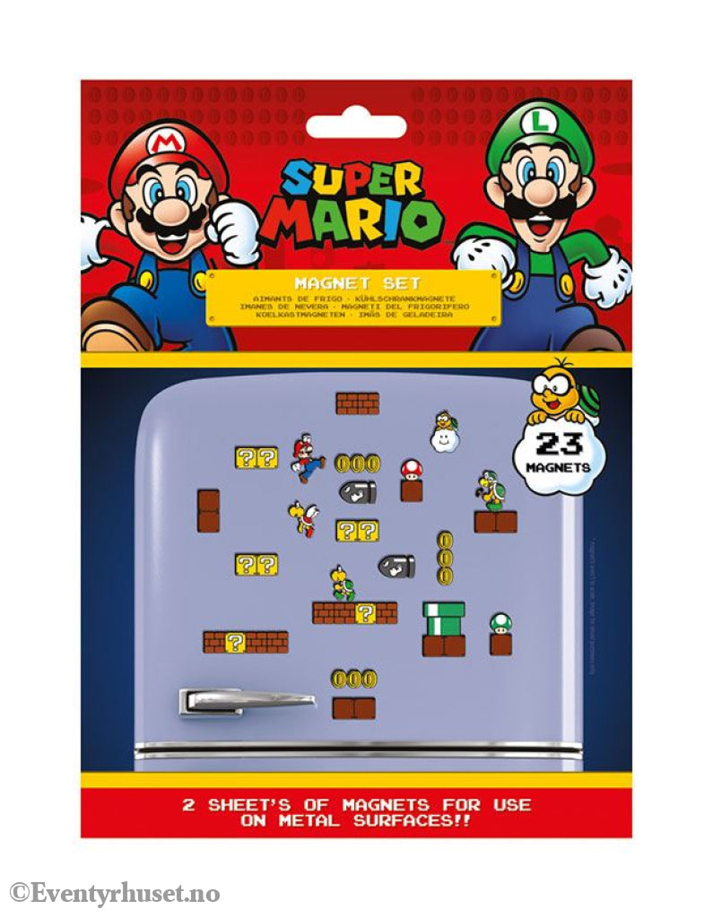 Super Mario Fridge Magnets Mushroom Kingdom Home & Gifts