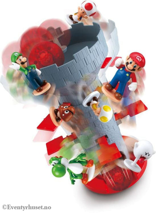 Super Mario game Blow Up! Shaky Tower. Board Game / Brettspill. Mint In Sealed Box (MISB)! Brettspill