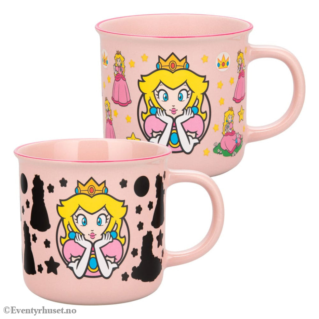 Super Mario Heat Change Mug Princess Peach Home & Gifts