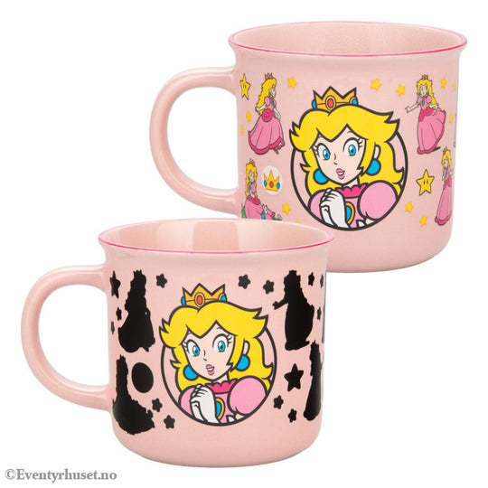 Super Mario Heat Change Mug Princess Peach Home & Gifts