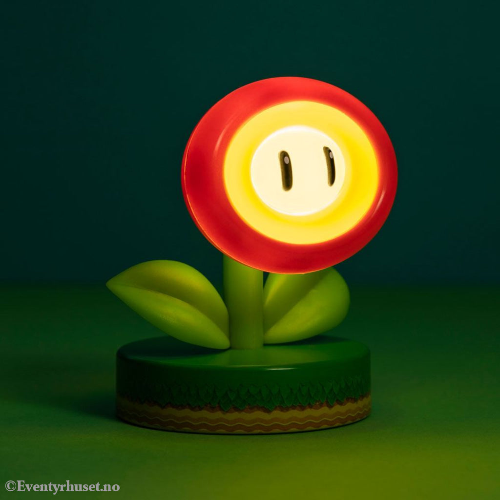 Super Mario Icon Light Fire Flower (V2) Home & Gifts