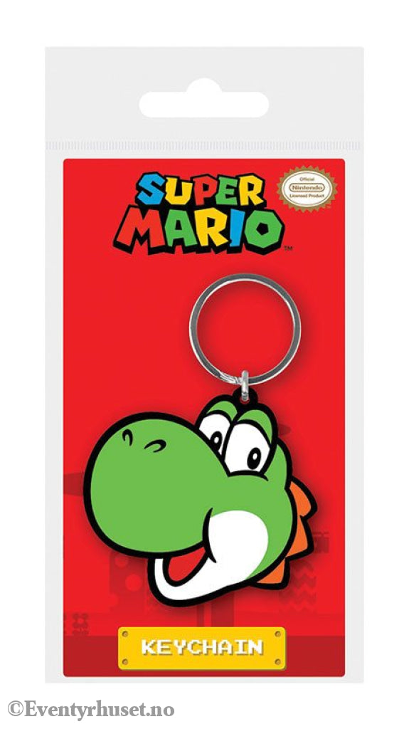 Super Mario Rubber Keychain Yoshi 6 cm Fashion & Accessories