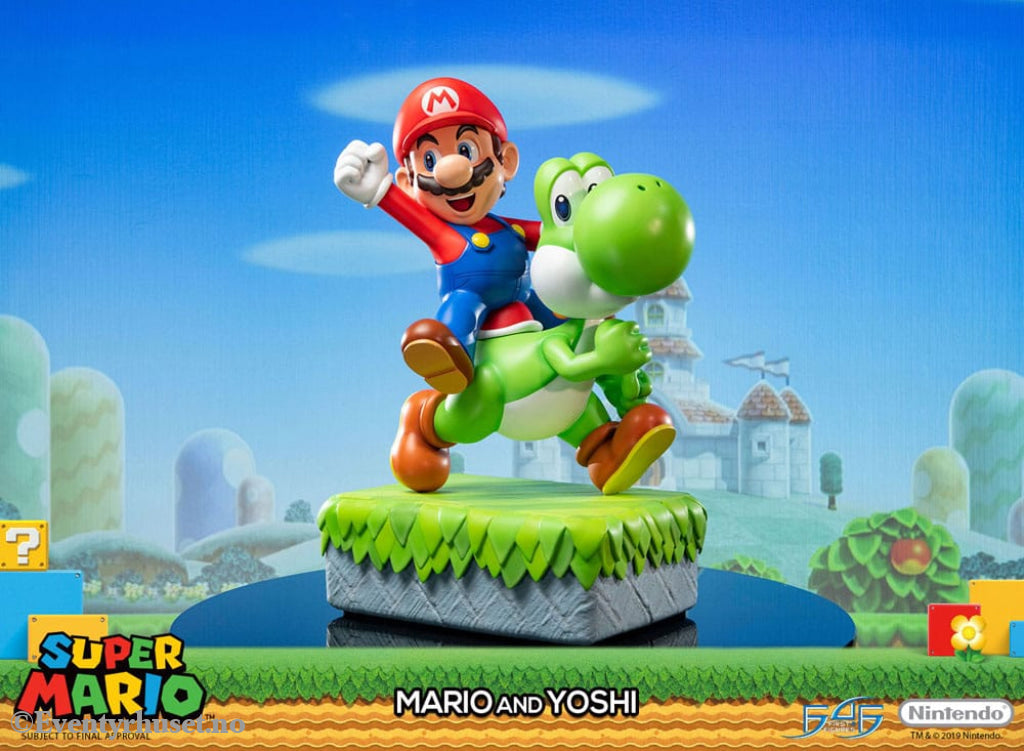 Super Mario Statue Mario & Yoshi 48 cm Collectibles