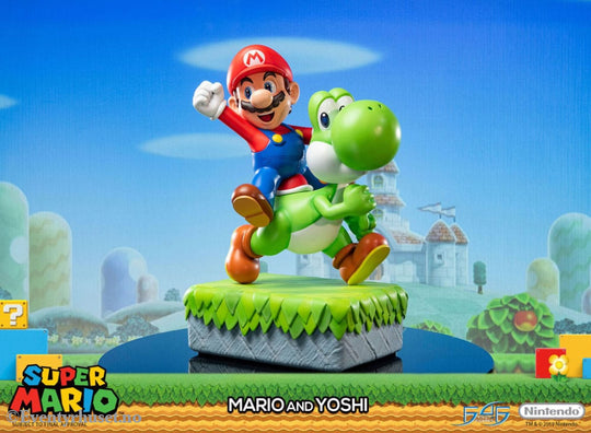 Super Mario Statue Mario & Yoshi 48 cm Collectibles