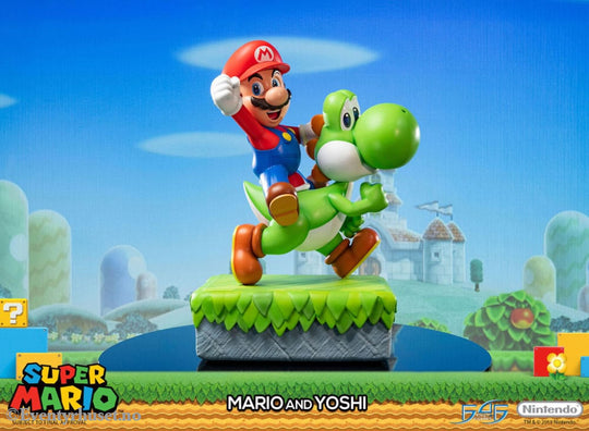 Super Mario Statue Mario & Yoshi 48 cm Collectibles