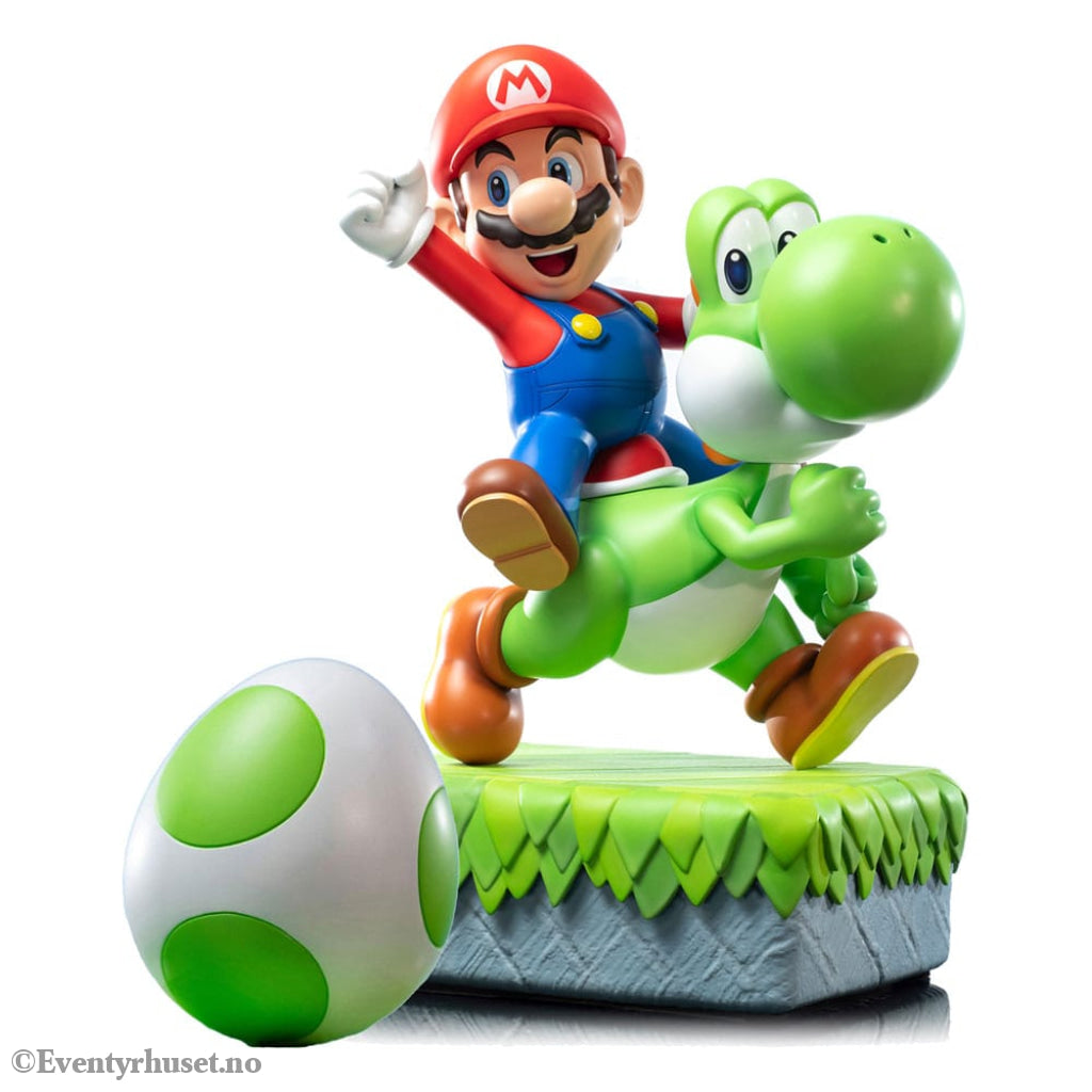 Super Mario Statue Mario & Yoshi 48 cm Collectibles