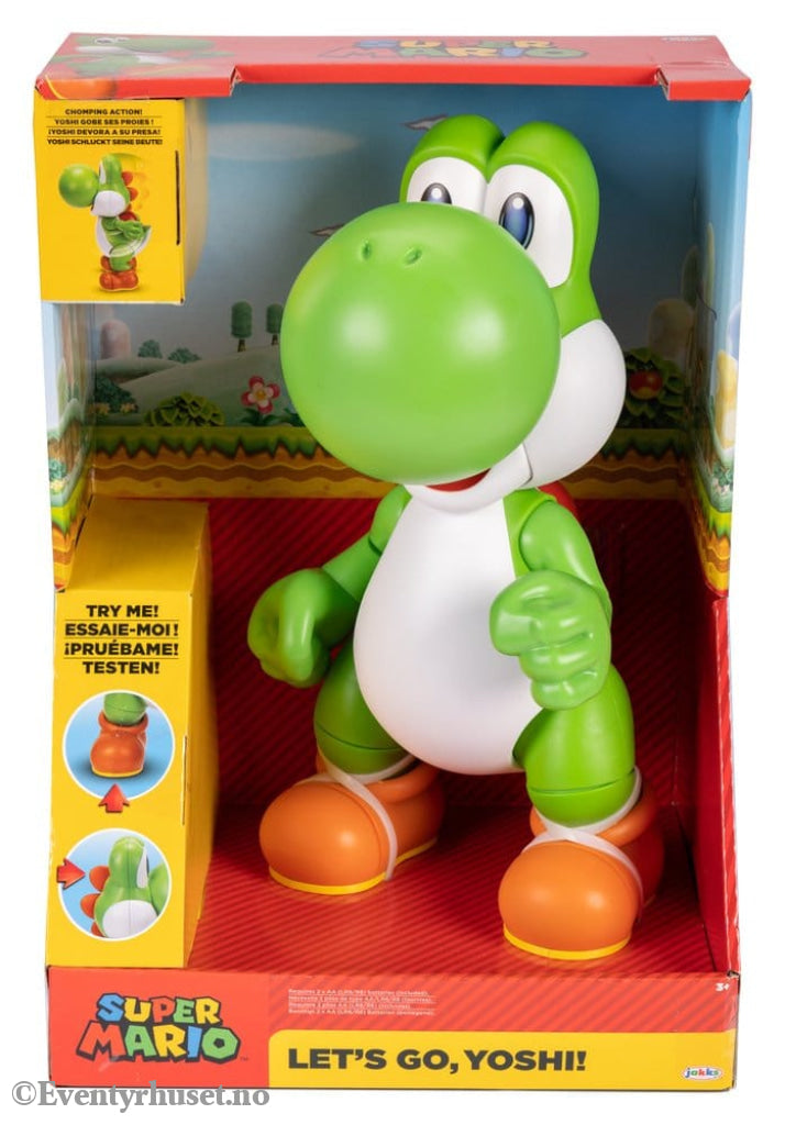 Super Mario Talking Action Figure Let’s Go! Yoshi! 36 cm Toys