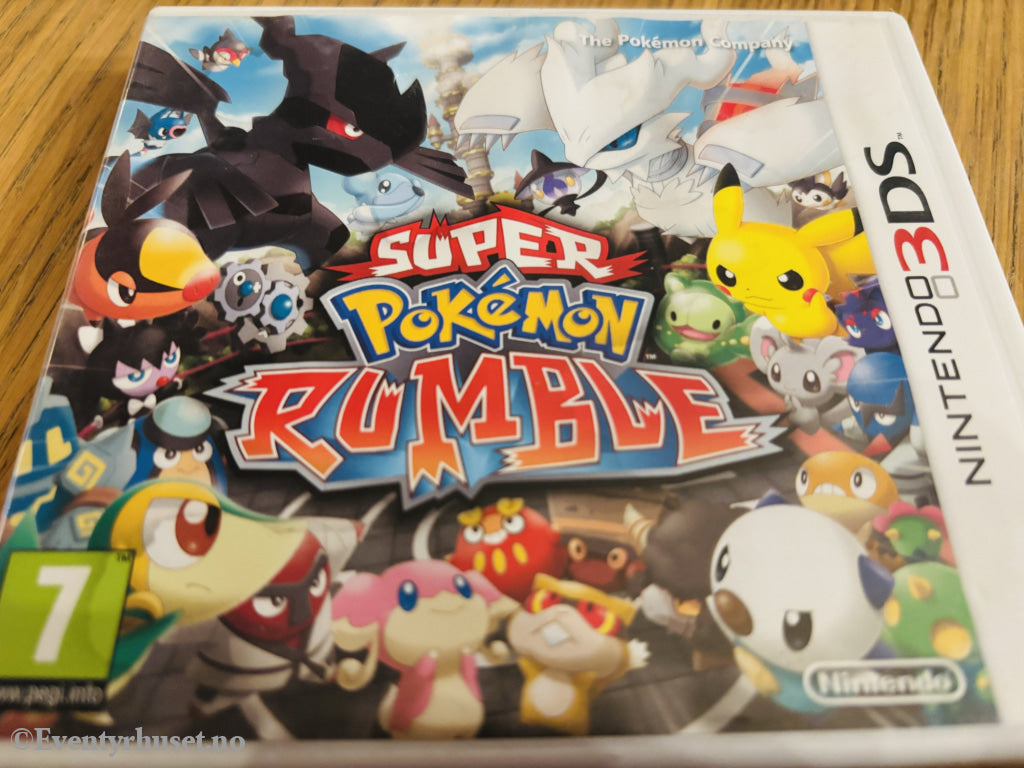 Super Pokémon Rumble . Nintendo 3DS.