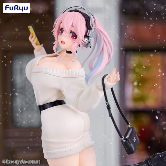 Super Sonico Trio-Try-iT PVC Statue Winter Memory Ver. 21 cm Manga & Anime