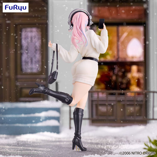 Super Sonico Trio-Try-iT PVC Statue Winter Memory Ver. 21 cm Manga & Anime