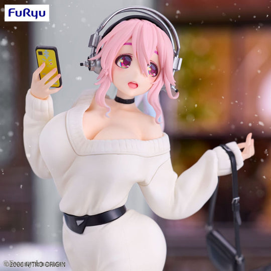 Super Sonico Trio-Try-iT PVC Statue Winter Memory Ver. 21 cm Manga & Anime