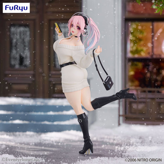 Super Sonico Trio-Try-iT PVC Statue Winter Memory Ver. 21 cm Manga & Anime