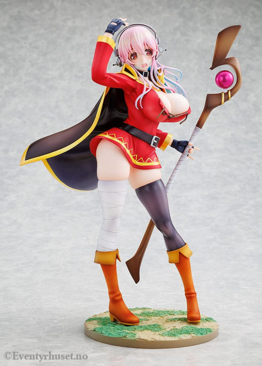 Super Sonico x Konosuba PVC Statue 1/7 Super Sonico Megumin collaboration Ver. 25 cm Manga & Anime