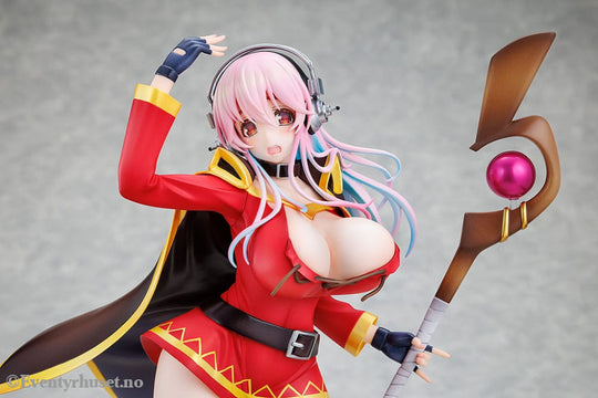 Super Sonico x Konosuba PVC Statue 1/7 Super Sonico Megumin collaboration Ver. 25 cm Manga & Anime