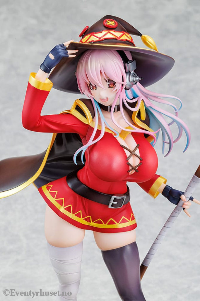 Super Sonico x Konosuba PVC Statue 1/7 Super Sonico Megumin collaboration Ver. 25 cm Manga & Anime