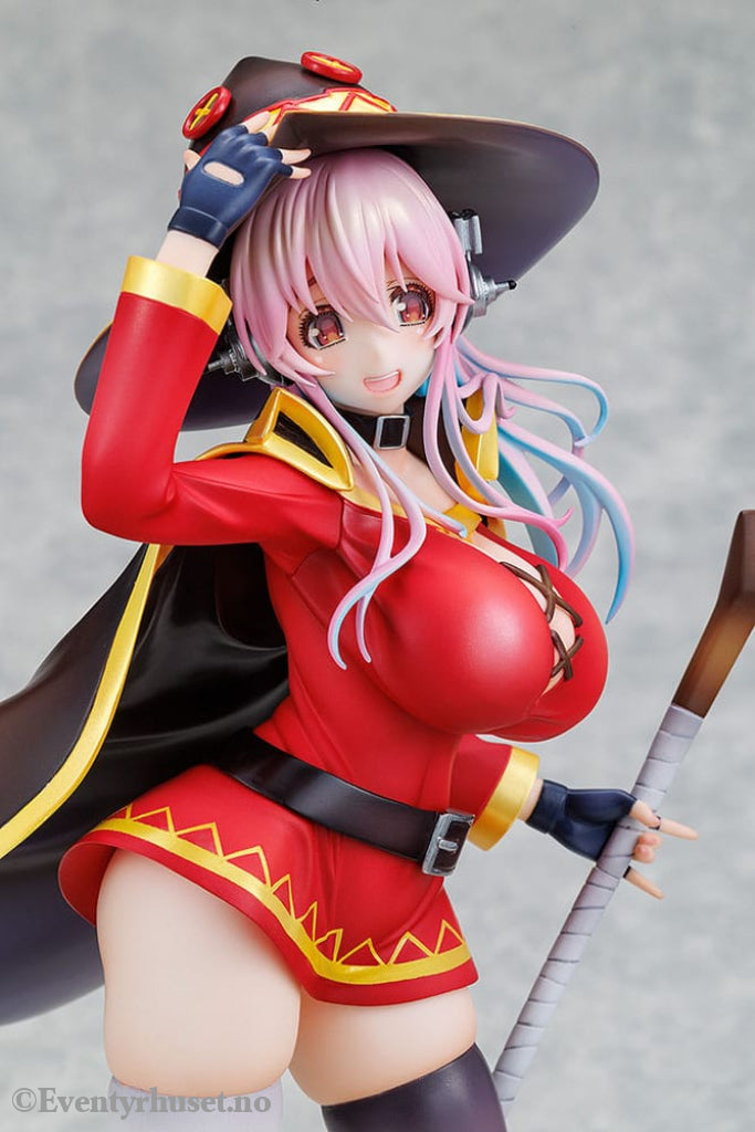 Super Sonico x Konosuba PVC Statue 1/7 Super Sonico Megumin collaboration Ver. 25 cm Manga & Anime