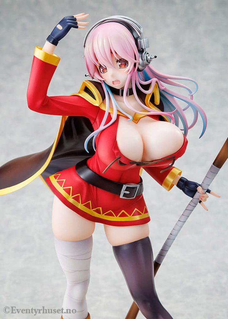 Super Sonico x Konosuba PVC Statue 1/7 Super Sonico Megumin collaboration Ver. 25 cm Manga & Anime